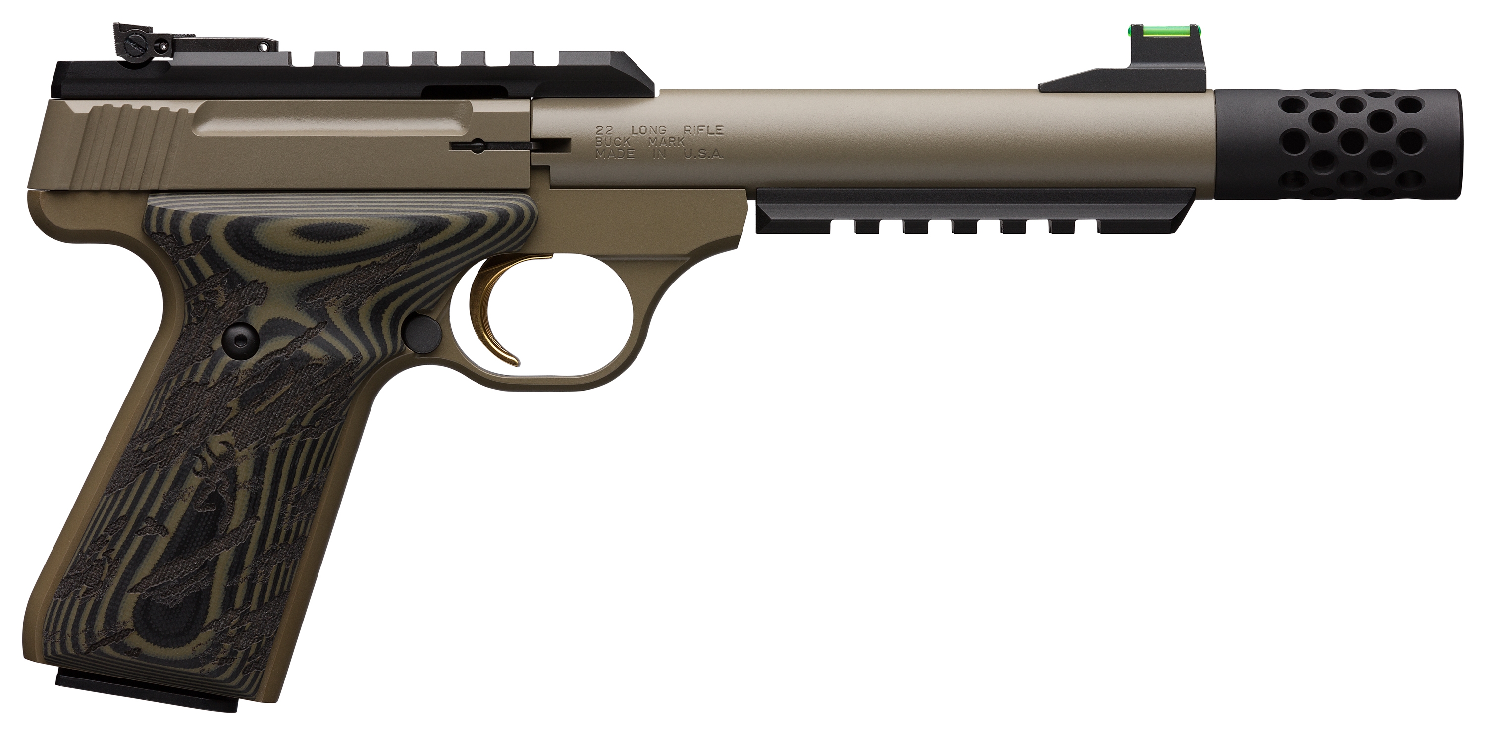 Browning Buck Mark Plus Fde Sr 22 Lr Elite Firearms Sales 0434