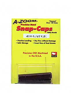 AZOOM SNAP CAPS 410GA 2/PK