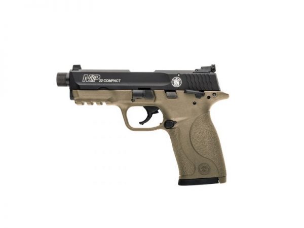 Smith and Wesson M&P22 Compact Suppressor Ready 22 LR